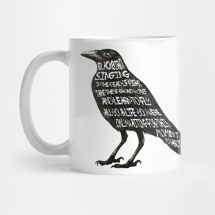 Black Bird Mug